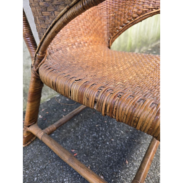 Arts & Crafts Chair in Wicker and Rattan from Dryad & Co, 1910 For Sale - Image 14 of 18