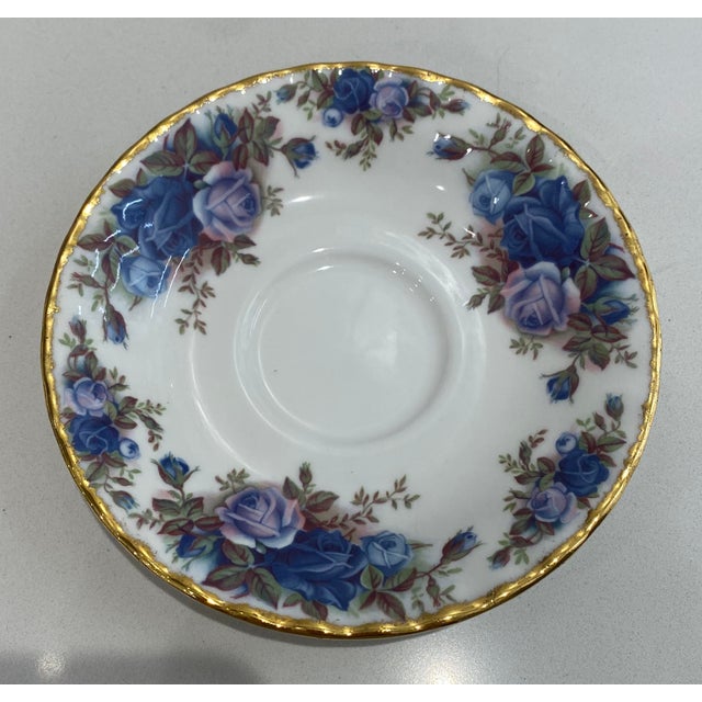 1980s 1980s Royal Albert Moonlight Rose Set - Made in England - Service for 8 - Mint / New: 41pc For Sale - Image 5 of 14