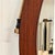 Large Vintage Round Teak Wall Mirror with Rope, 1970s For Sale - Image 4 of 7