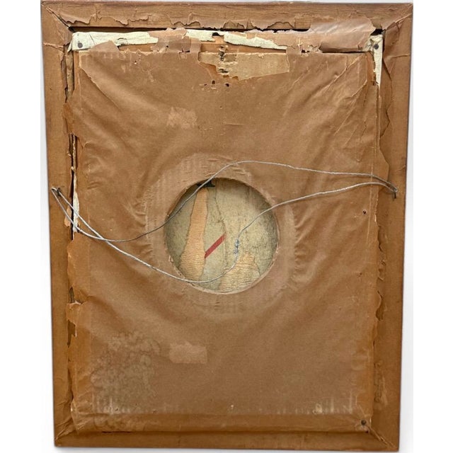 Antique 19th Century Italian Oil Painting by Adolfo Dumini Boy Weighing Vegetables in Ornate Gold Frame For Sale - Image 13 of 13