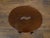19th-Century English Walnut Stool with Hand-Cut Central Handle and Pad Feet For Sale - Image 10 of 10