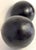 Graduated (9" & 7") Pair of Artisan Bronze Garden Balls / Sculptural Spheres For Sale - Image 10 of 18