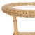 Spritely Home Damary Wicker Rattan Accent Table in Natural with Glass Top For Sale - Image 4 of 7