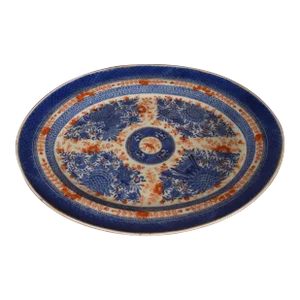Late 18th Century Chinese Export Porcelain Oval Platter