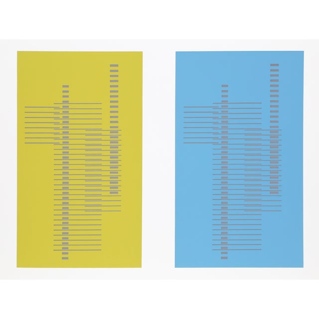 Artist: Josef Albers, German (1888 - 1976)<br>Title: Rectangular Backgrounds - P1, F6, I1 <br>Portfolio: Formulation:...