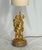 Vintage Italian Rococo Style Gilded Putti Lamp on Pink Onyx Base, 1950s For Sale - Image 4 of 7