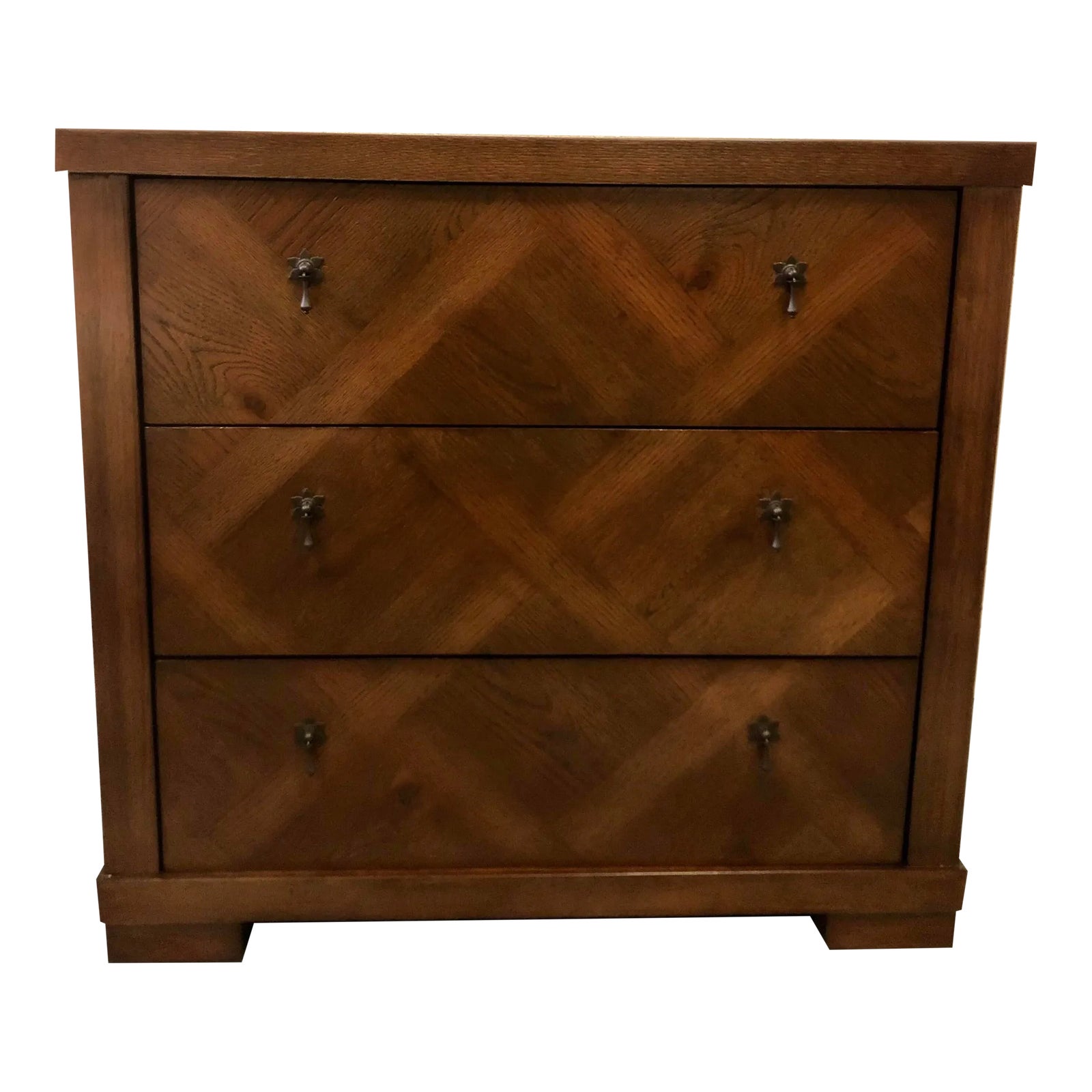 A.R.T. Furniture Wooden Veneer Bedside Table Chairish