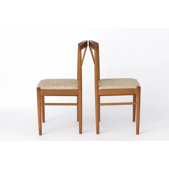 Wood Set of Chairs by Carl Ekström for Albin Johansson & Söner, 1960s For Sale - Image 7 of 10