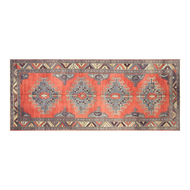 1960s Turkish Oushak Rug For Sale