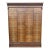 Antique Quarter-Sawn Vertical File Cabinet Ohmer & Sons 60 Slots For Sale