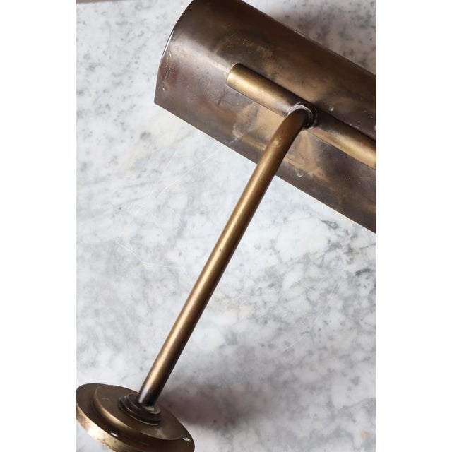 Scandinavian Modern Brass Wall Lamp attributed to Palle Suenson, Denmark, 1930s For Sale - Image 16 of 18