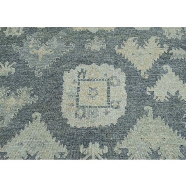 Early 21st Century Turkish Oushak Rug 9'9" x 13'11" #18635 For Sale - Image 5 of 8