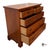 Brown Vintage Craftique Chippendale Style Solid Mahogany Chest of Drawers For Sale - Image 8 of 10