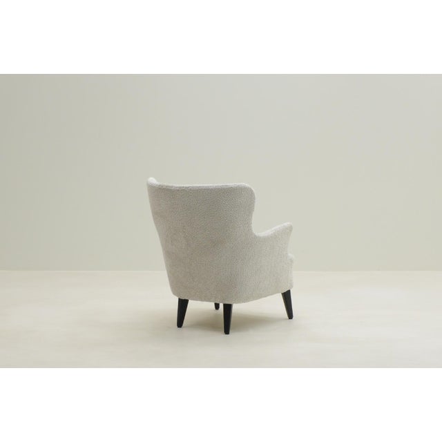 Mid-Century Modern Wingback Chair by Theo Ruth for Artifort, 1950s For Sale - Image 3 of 6