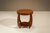 Amsterdam School Side Table in Oak with Curved Legs, 1920s For Sale - Image 4 of 11