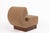 Italian Lounge Chair in Walnut and Cashmere Bouclé from Schumacher, 1970 For Sale - Image 5 of 16