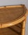 Vintage Italian Bamboo and Wicker Console Table, 1960s For Sale - Image 4 of 11