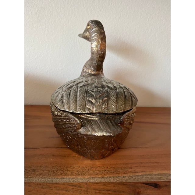 1970s Mauro Duck Ice Bucket Chairish