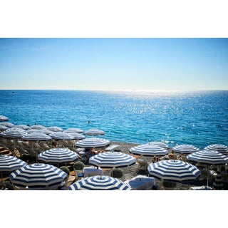 Paul Viant, Striped Beach Umbrellas, Photographic Paper For Sale