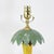 Vintage Hand-Painted Chinoiserie Tole Palm Tree and Figurine Table Lamps - a Pair For Sale - Image 10 of 13