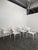 White Chairs by Ava Rochebobois, Set of 8, in Very Good conditions.
