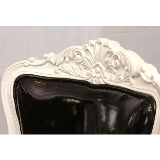 Wood Pair of 1980s Louis XVI Armchairs For Sale - Image 7 of 12