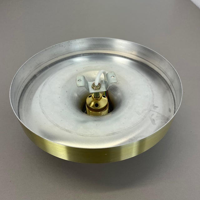 Silver Disc Wall Light by Charlotte Perriand for Honsel, Germany, 1970s For Sale - Image 12 of 15