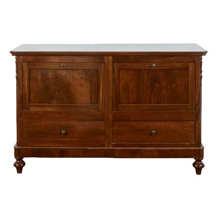 Sideboard with Drop-Leaf Doors For Sale