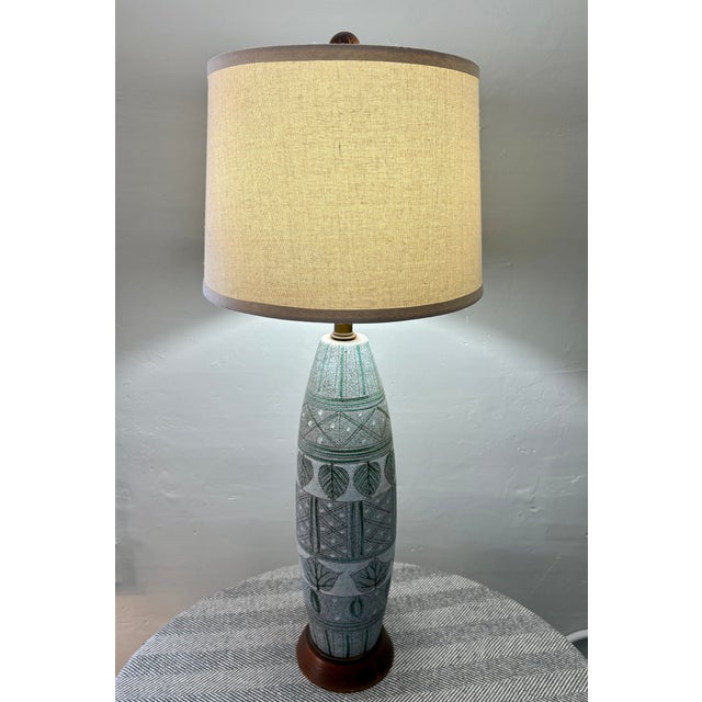 Offered for your consideration, This monumental Italian table with featuring studio pottery by Fratelli Fanciullacci...