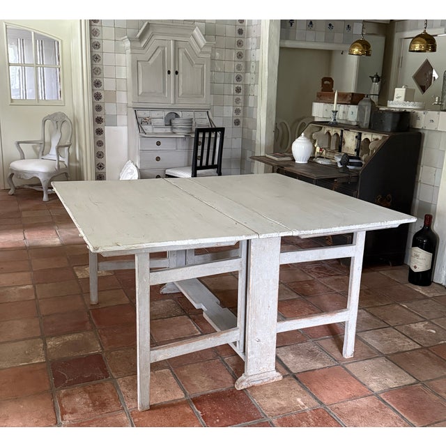 Gustavian Folding Table, 1800s For Sale - Image 10 of 10
