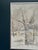 Original Swedish Oil on Canvas – “Winter Trees” by Kj. Shemlot – Signed & Dated 1980 – Vintage & Framed – 69 × 54 cm...