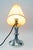 Meissen Porcelain Table Lamp with Fabric Shade, Germany, 1950s For Sale - Image 9 of 14