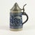 1880's Blue on Gray Stoneware Beer Stein With Pewter Lid 0.5l Westerwald Germany For Sale - Image 4 of 14