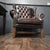 Vintage Chesterfield Wingback Club Chair, 1970s For Sale - Image 16 of 17