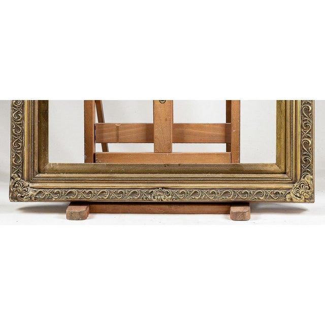 Golden Rectangular Frame For Sale - Image 3 of 12