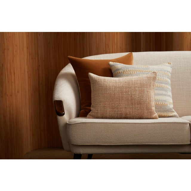 Contemporary Curated Modern Pillow Set- Set of 3 For Sale - Image 3 of 6