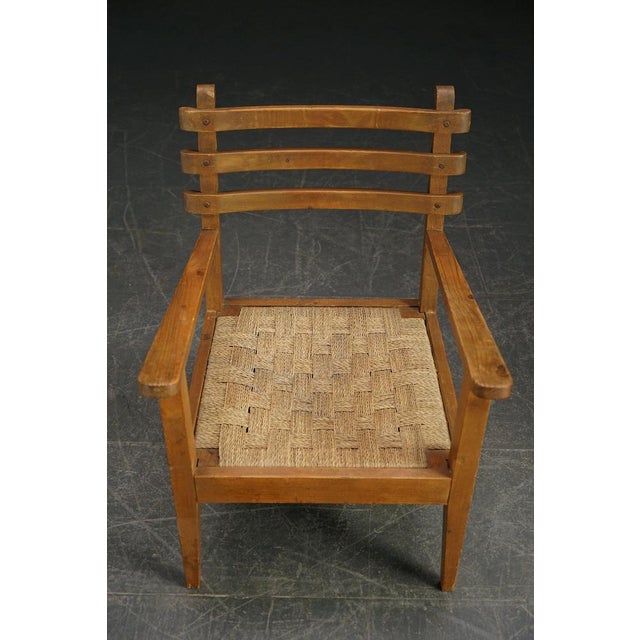 Wood Rustic Chairs, 1940s, Set of 2 For Sale - Image 7 of 18