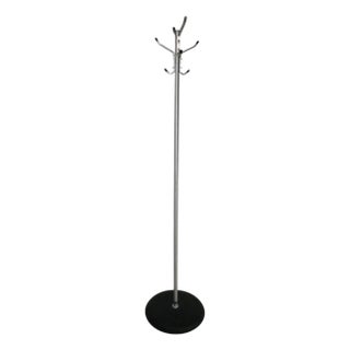 Vintage Aluminum and Iron Coat Tree Rack by Glaro For Sale