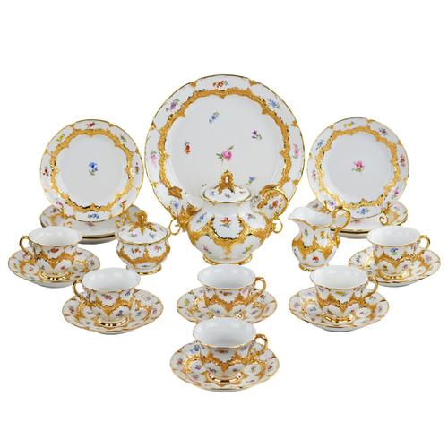 Tea and Coffee Service from Meissen, Set of 22 For Sale - Image 10 of 10