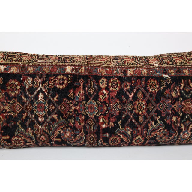 Textile Antique Tribal Throw Sofa Lumbar Pillow Cover -14'' X 42'' For Sale - Image 7 of 9