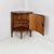 English 19th century style corner console in inlaid wood, 1940s Corner console table made entirely of inlaid wood. The...
