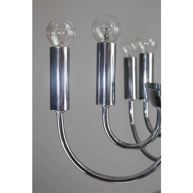 1920s Opaline Glass Chandelier, 1920s For Sale - Image 5 of 13