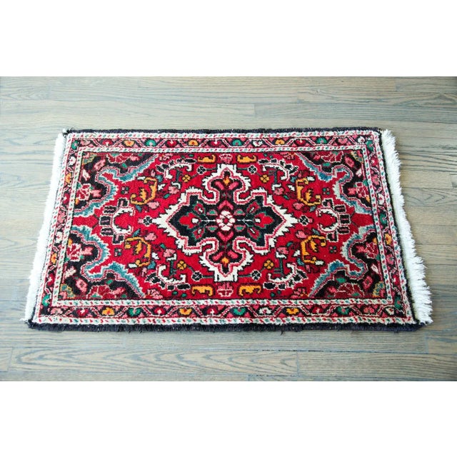 Early 20th Century Persian Hamadan Rug For Sale - Image 11 of 12