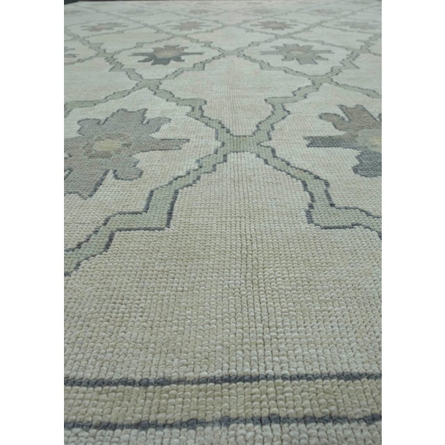 Early 21st Century Turkish Oushak Rug 10'4" x 13'7" #18083 For Sale - Image 5 of 8