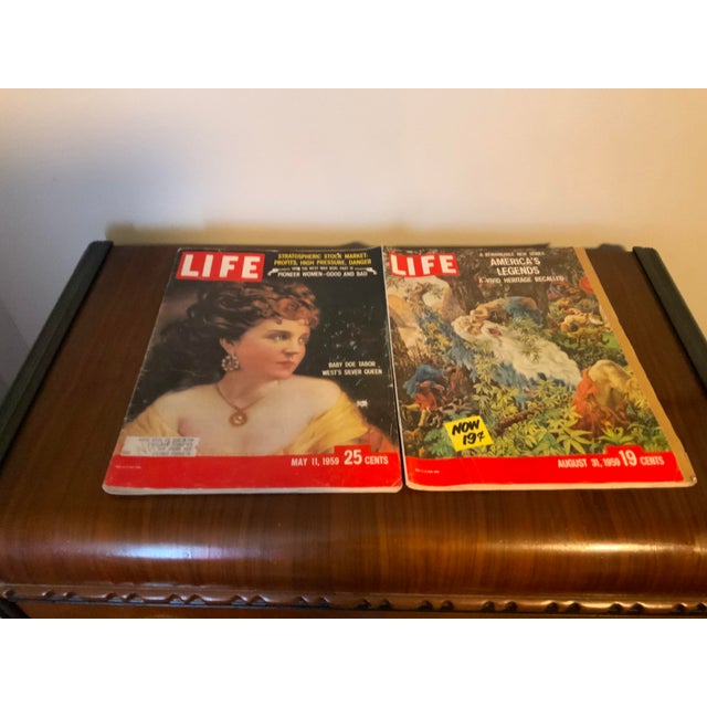 A fantastic pair of complete, original mid-century Leif magazine issues from 1959, showcasing the errors spectacular...