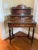 Desk Inlaid Marquetry 19th Century Paris Signed Lock. This authentic absolutely stunning Hepplewhite inlaid Marquetry...