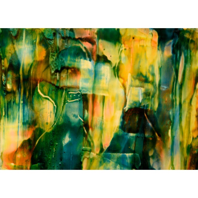 "Recognition" - Abstract Expressionist Composition in Acrylic on Cardstock by William Aldridge For Sale In Monterey, CA - Image 6 of 8