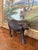 Black Vintage Hand-Carved Wooden Water Buffalo Sculpture With Textured Detailing. For Sale - Image 8 of 8