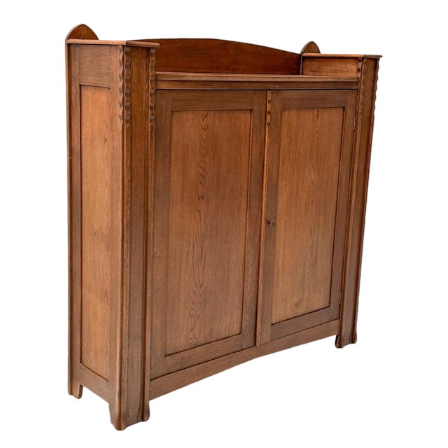 Art Deco Amsterdamse School Bookcase by Piet Kramer, 1916 For Sale - Image 6 of 10