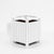 Modern Waste Bin in White Shagreen by R&y Augousti For Sale - Image 3 of 5